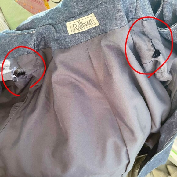 Vintage Embroidered Denim Jacket: Oversized 90s Jean Coat (M-XL) - Picture 9 of 9